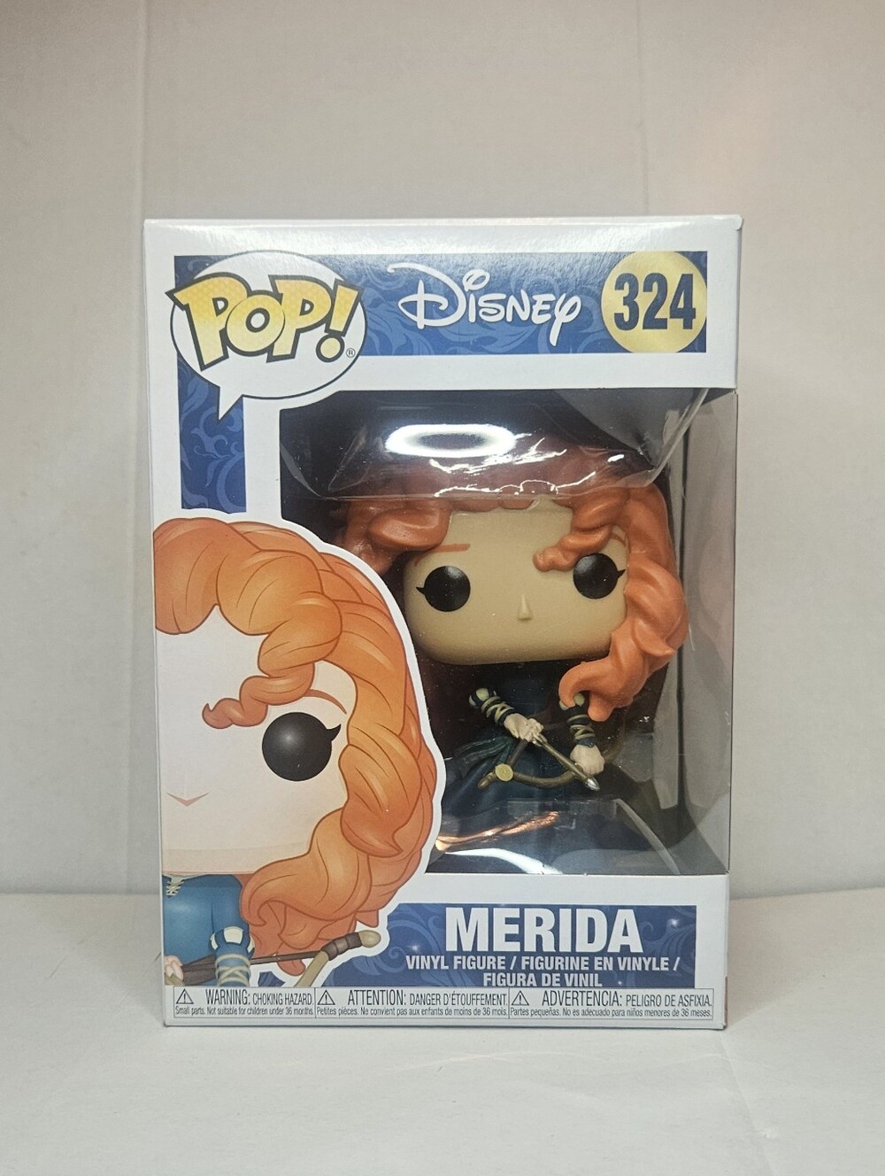 Funko Pop! Vinyl Disney Brave Merida with Bow #324 - with Protector